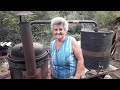 Baba peče 1200 litara ljute rakije godišnje! Pečenje rakije-25.09.2020. g, stari srpski običaji #1