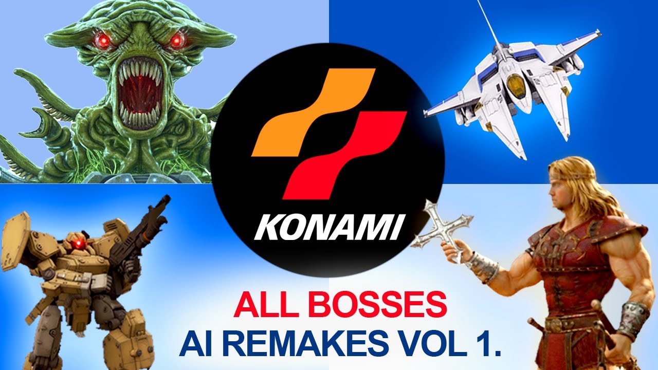 🔥 Konami Classics Reimagined with AI Vol.1 — Old-School Games, Modern Cinematic Magic!