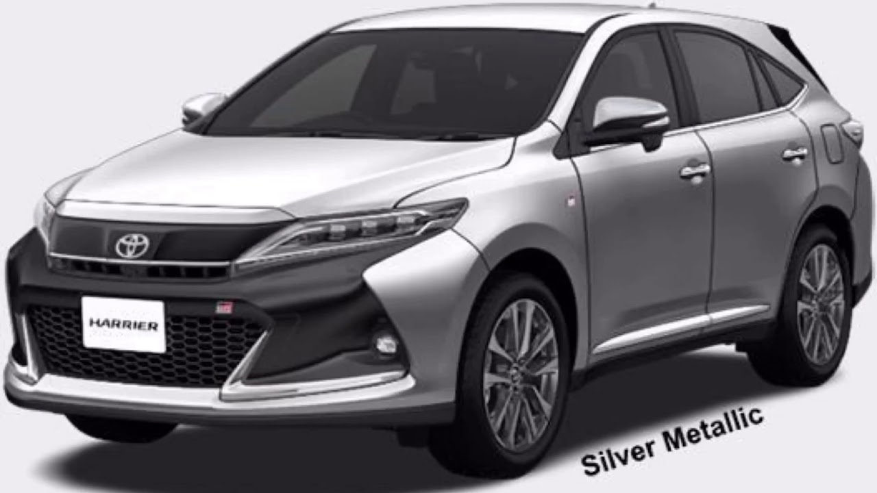 All New 2020 Toyota Harrier GR Sport All Body Colours - YouTube
