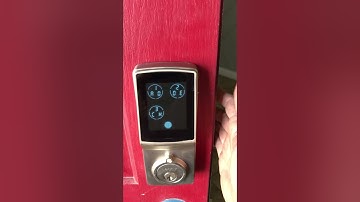 How to program a LOCKLY Electric door lock￼