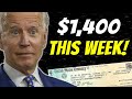 $1,400 This Week! Second Stimulus Check Update & Stimulus Package Update: Biden Upset - Jan 25