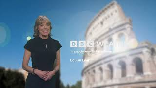 Louise Lear Europe weather forecast BBC April 8th & 9th 2026