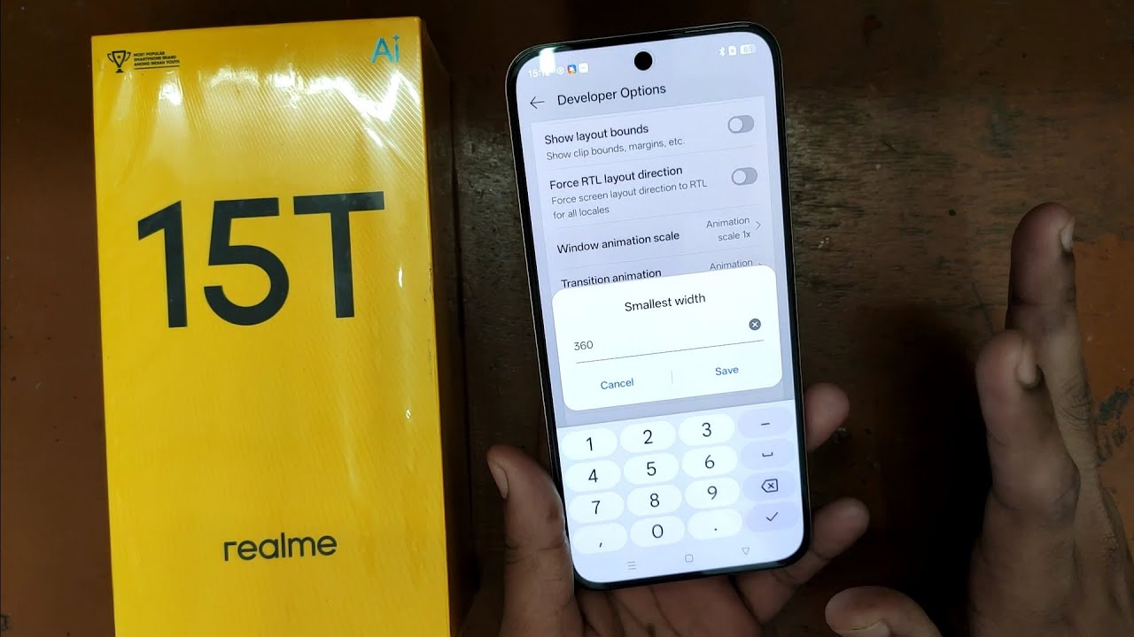 Realme 15,15Pro,15T,15X DPI Option On (Sensitivity Increase) Freefire BGMI
