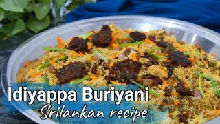 How to make Srilankan Idiyappa Buriyani / srilankan recipes in tamil / Naveenas Tiny Tips