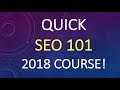 FREE SEO 101 course / tutorial-  White Hat Vs. Black Hat SEO Show