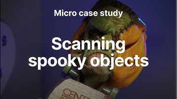 Artec Micro 3D scanning spooky objects with scary levels of precision