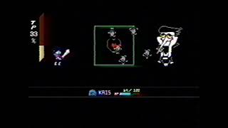 Spamton fight VHS effect test @freaky6699
