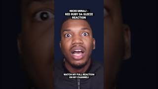 Nicki Minaj - Red Ruby Da Sleeze REACTION!! #nickiminaj #reaction #rap #bars