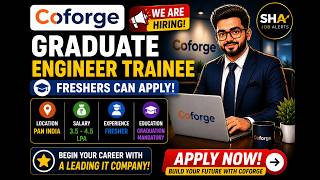 Coforge Hiring Freshers 2026  Graduate Engineer Trainee  3545 Lpa  Pan India