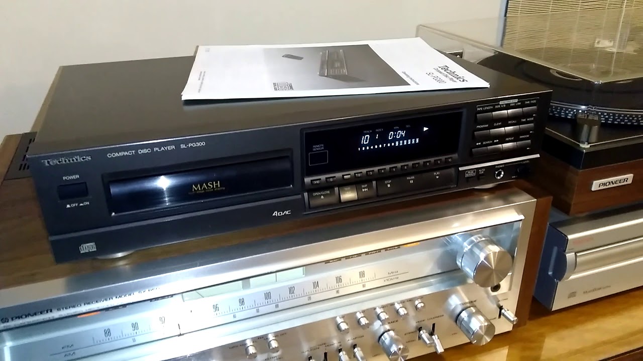 Funcionamiento Technics SL-PG300