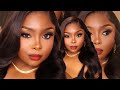 Full Face Makeup | Highlight &amp; Contour | Ariel Black