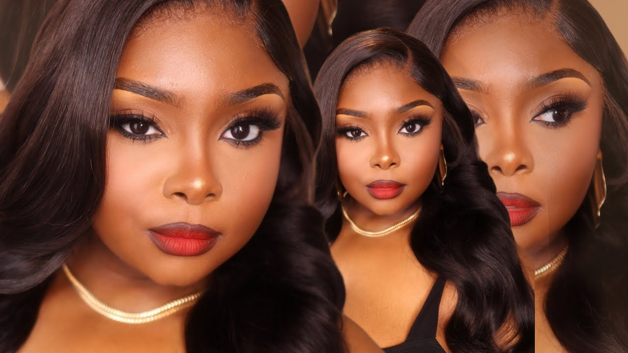 Full Face Makeup | Highlight & Contour | Ariel Black