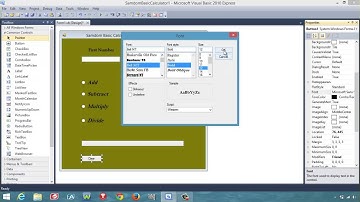 VB Desktop App: Samdom Basic Calculator - Part 2 - Radio Buttons