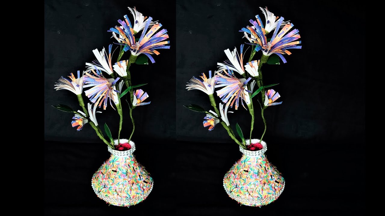 Best Reuse Idea Of Paper Cup | Room Decor From Paper Cup | Best Out Of ...