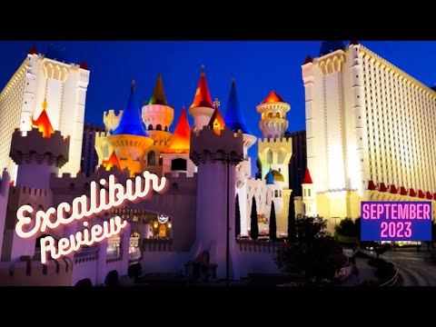 Video: Excalibur Hotel and Casino Las Vegas (anmeldelse)