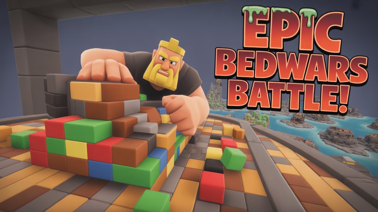 Roblox Bedwars med venner | Den Lille Viking