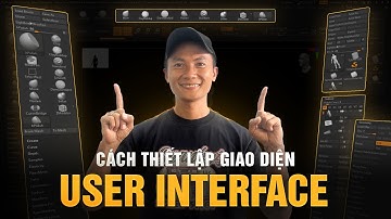 ZBrush Tips | Part 13 - Cách thiết lập UI trong ZBrush | CG3D TUTORIAL #zbrush #cg3d