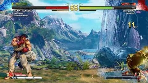 STREET FIGHTER V CE: Ryu V-Reversal Parry