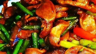 鸡胃和蔬菜 | Easy Chinese stir-fried chicken gizzards with vegetables | Gizzard Stir-Fry WITH VEGETABLES