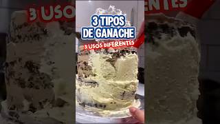 DEJA de Usar el MISMO Ganache Para Todo | Los 3 Tipos que NECESITAS Saber. #clasesdepasteleria