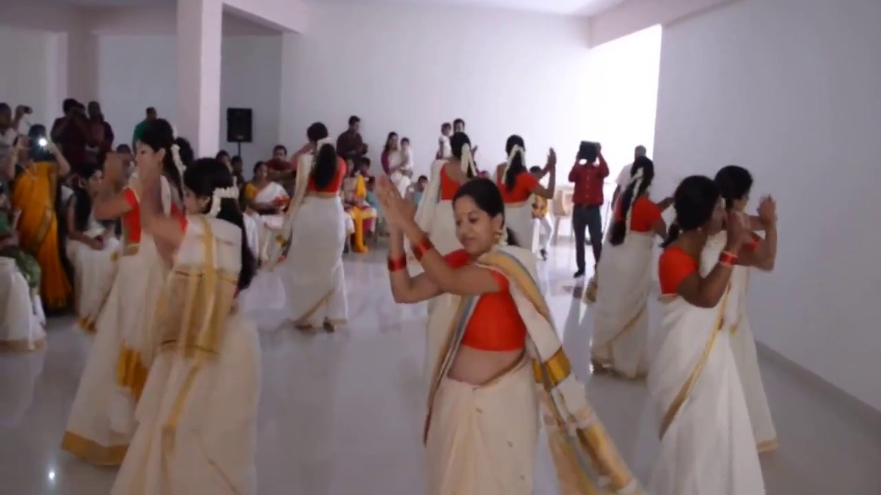 Thiruvathirakali Traditional dance of Kerala 04 YouTube