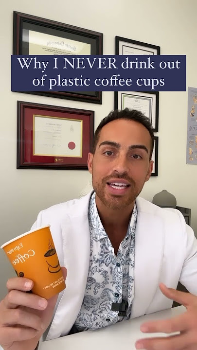 Dangers Of Drinking Coffee Or Tea Out of Plastic Cups And Effects On Hormones! #toxins #microplastic