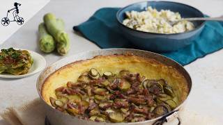 What You Can Do with Zucchini: 3 Italian Recipes for a Full Meal