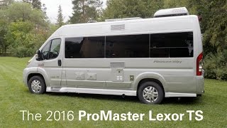2016 Pleasure-Way ProMaster Lexor TS Tour