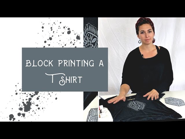 Tutorial: How to Block Print on a Garment – the thread