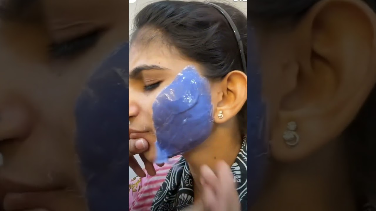 Face ka wax karne ka Tarika 🥰🥰 Preeti vishwakarma Beauty parlour 