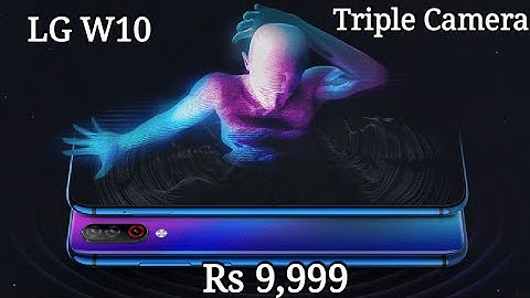 LG W10 100% Confirmed Specs Price Launch date.