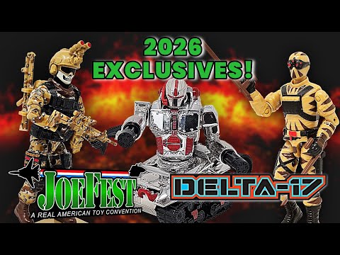 Delta-17 *EXCLUSIVE* Figures Announcement for Joefest 2026!