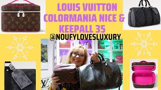 Louis Vuitton - Colormania (Nice in Pink) and Keepall Bandoulière 35