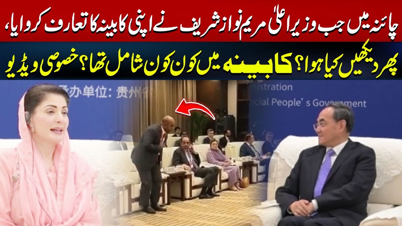 Maryam Nawaz in China: Cabinet Intr | Who Was in Cabinet? | Special Video| Hum News | Pakistan
