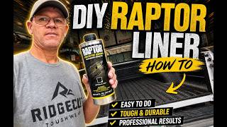Spraying Raptor Liner on My Truck Bed-Watch This To Learn The Correct Way To Do It!