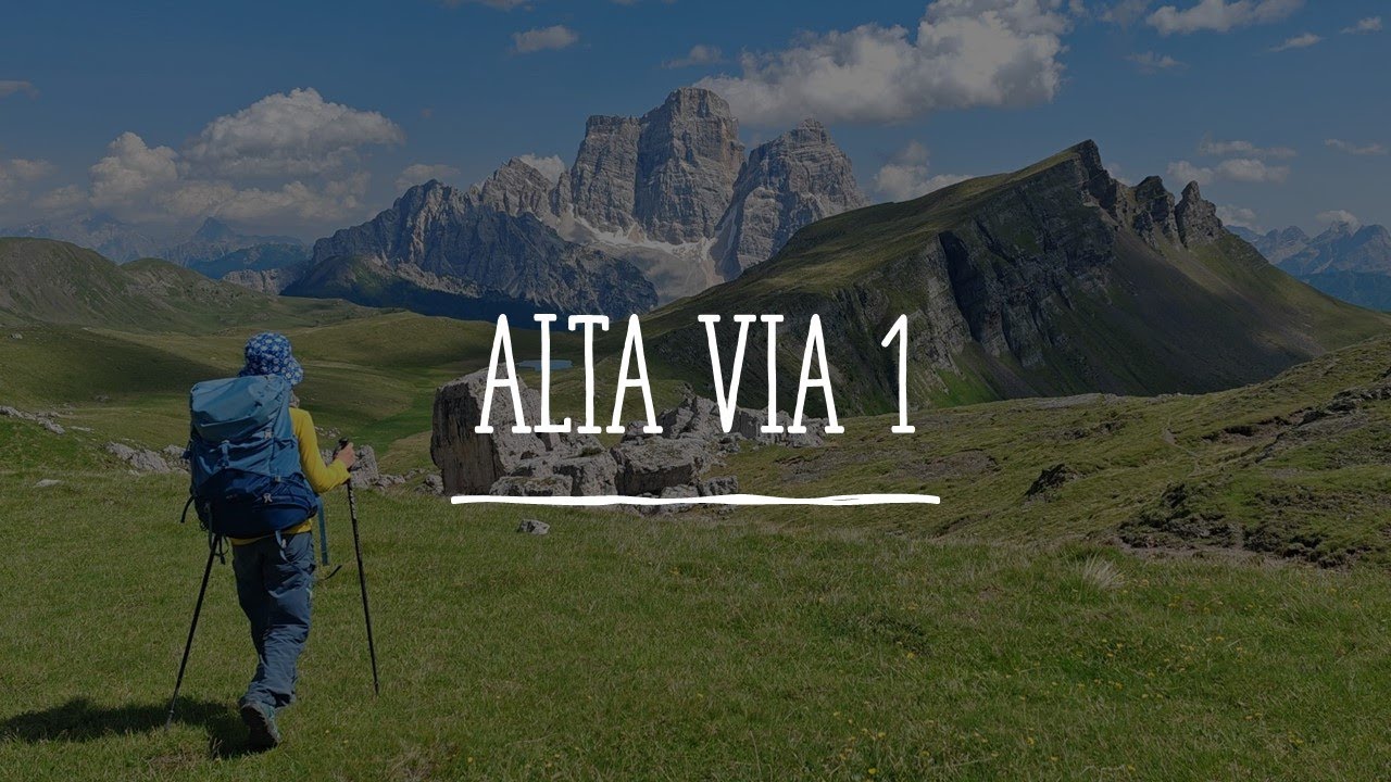 ALTA VIA 1 DOLOMITY - 120 km od Lago di Braies do La Pissa