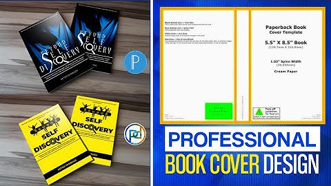How to create a professional book cover design in pixellab