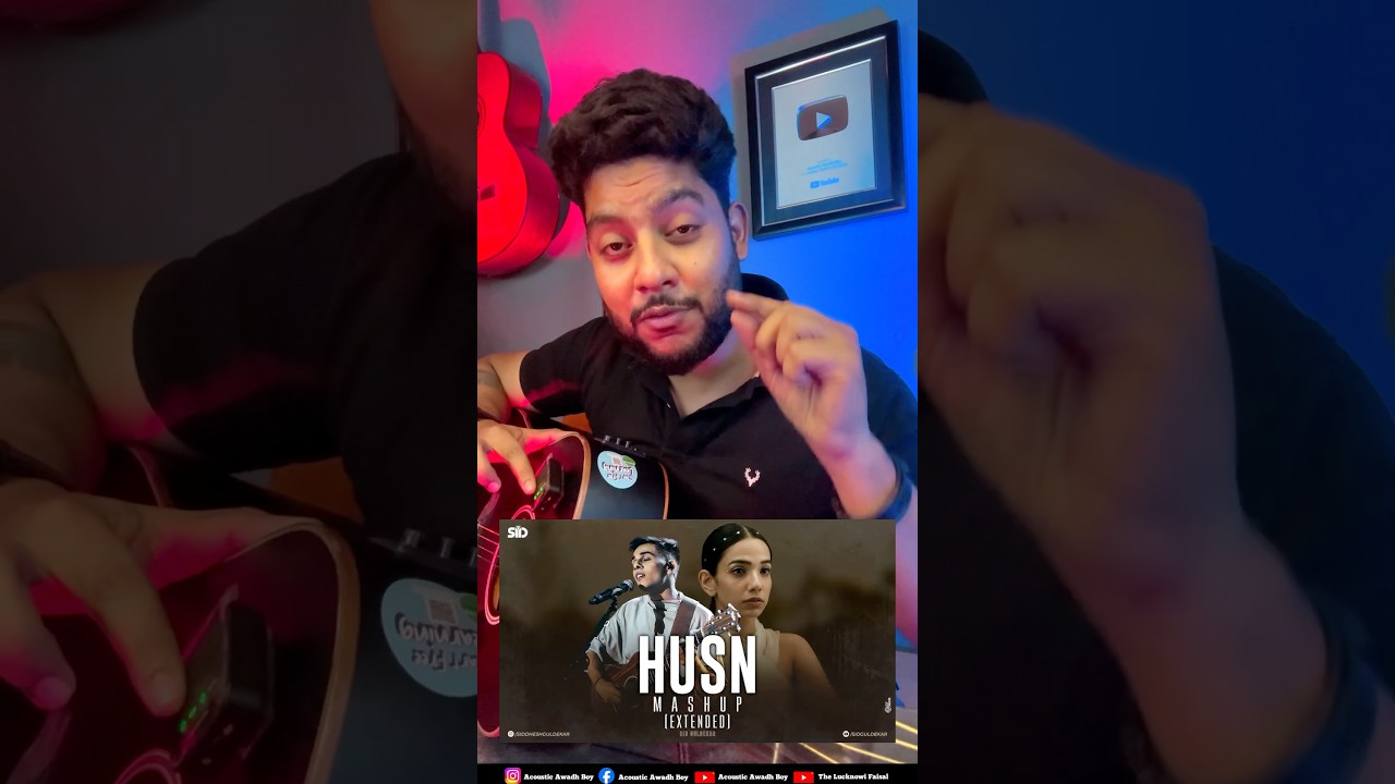 Anuv Jain Husn Guitar Chords & Strumming Pattern | Husn | Guitar Lesson | Guitar Tutorial 