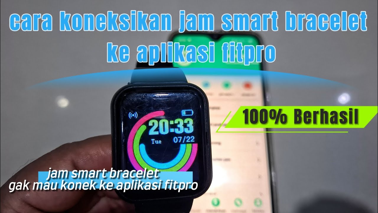 JAM SMART BRACELET GAK MAU KONEKSI KE HANDPHONE‼️ PAKAI CARA INI JAMIN ...