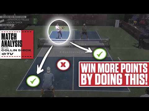High Percentage Hits & 3rd Shots: Collin Shick Pickleball Video Review