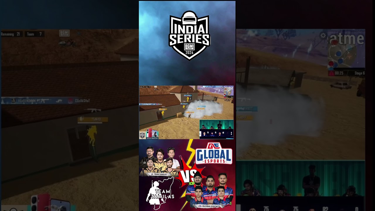 TEAM TAMILAS vs GLOBAL eSports 3 vs 3 BGIS 2024