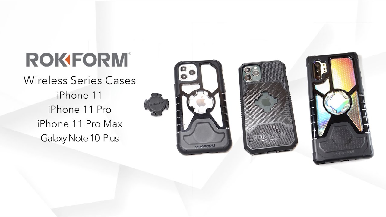 Rokform Wireless Case Series Iphone 11s And Galaxy Note 10 Plus Youtube