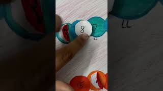 Missing numbers... Project work #Grade 2..  #artwork #project #holidayshomework #maths #learnwithfun
