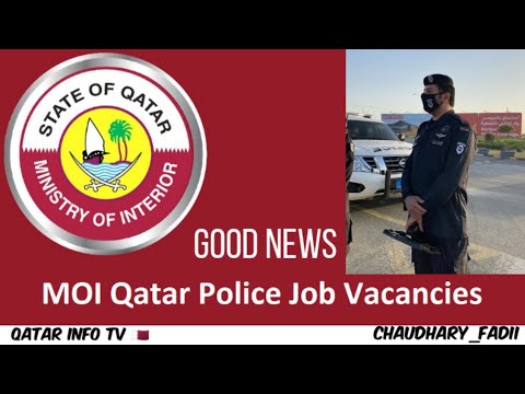 MOI police Jobs open in Qatar ??!! Apply Online on MOI Website #mới #qatarpolice