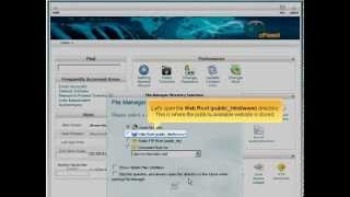 Tutorials -  Using file manager in Cpanel