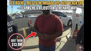 ICE Agent Tries to Intimidate Off-Duty Black Cop — Learns He’s a Lieutenant the Hard Way