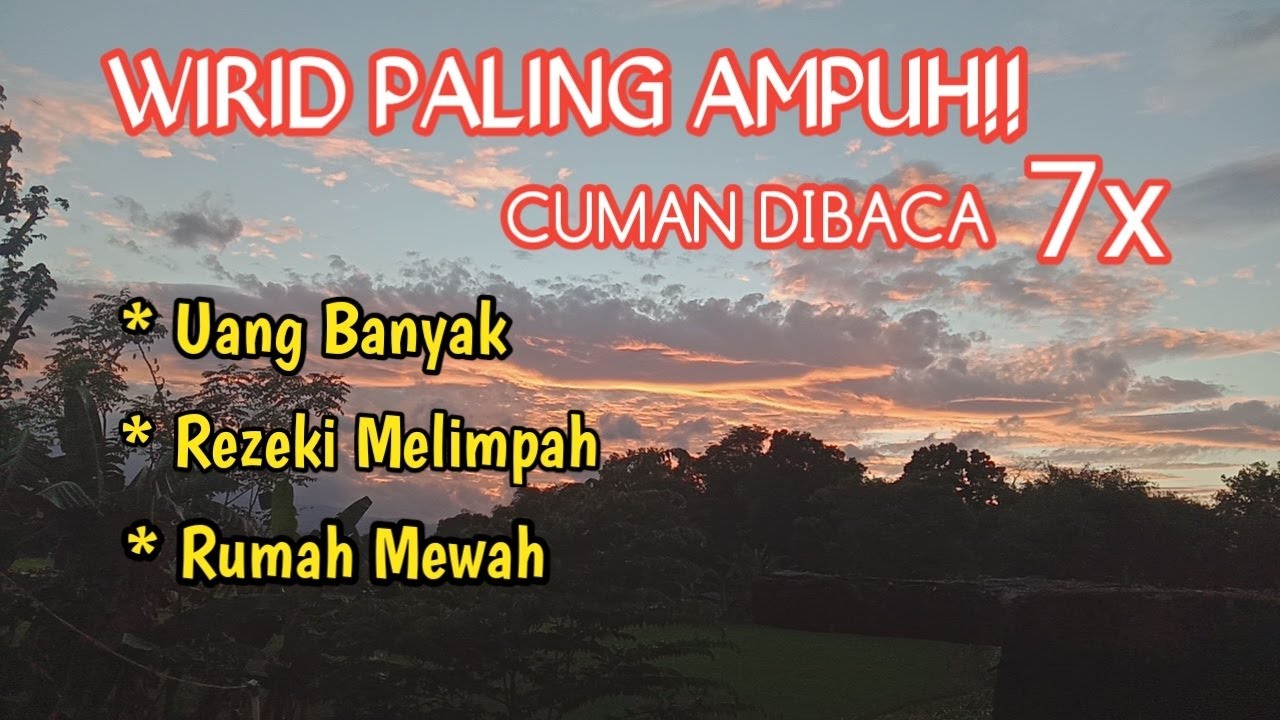 Doa Dapat Duit Segera : Buktikanlah !! Amalan Agar Dapat Banyak Duit