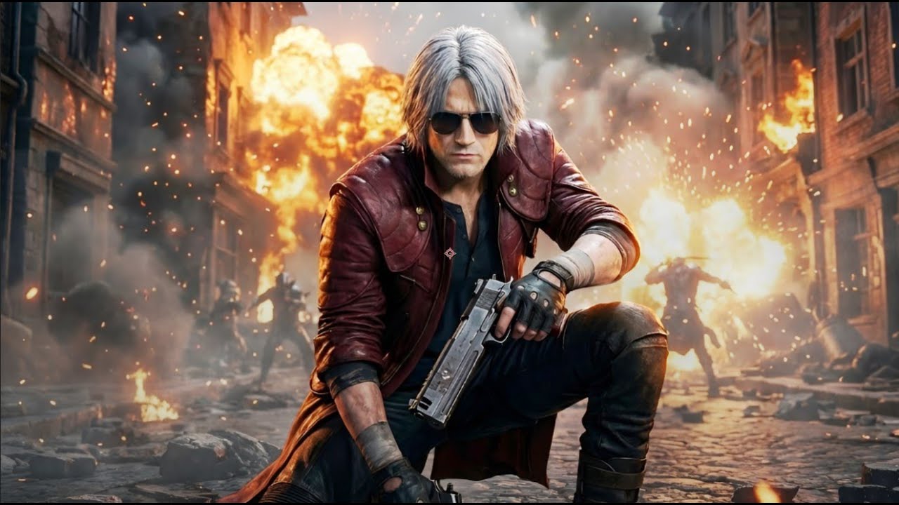 The hunt begins! | Tribute to Dante from Devil May Cry | Electronic Metal