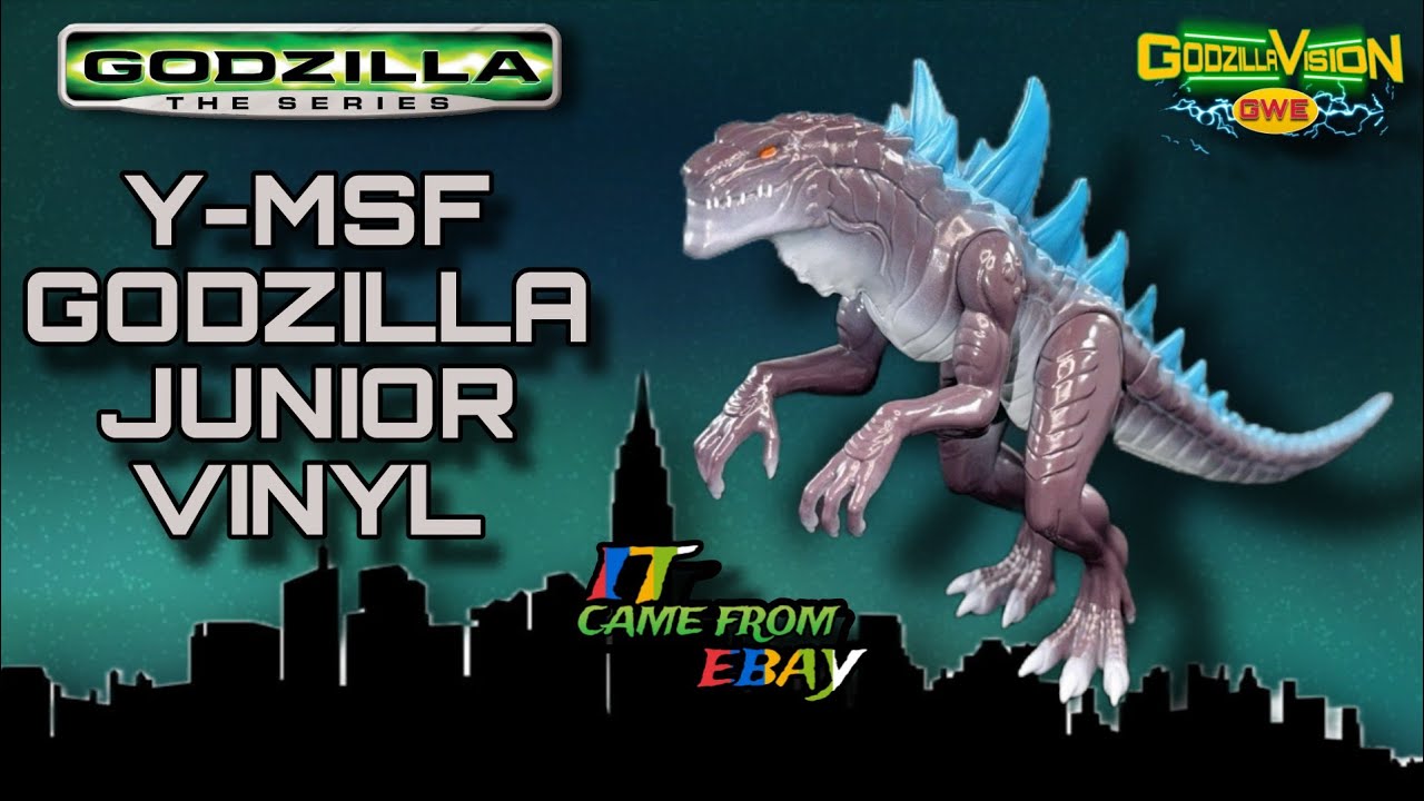 Y-MSF Godzilla The Series Animated Godzilla Junior 1998 Vinyl