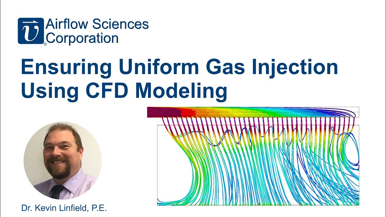 Ensuring Uniform Gas Injection Using CFD Modeling